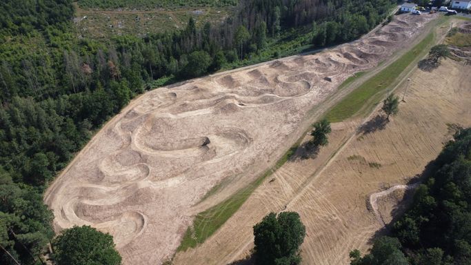 Bikepark Wissen Luftbild